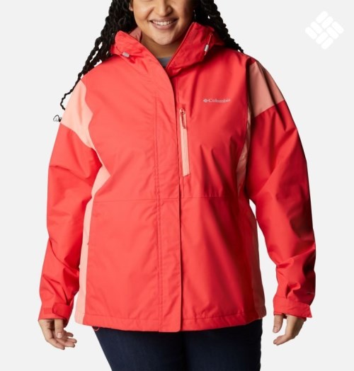 Columbia Hikebound Jakke Dame Rød | Plus Size 15846J